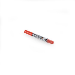 Táblamarker 0,8mm, kerek hegyű, utántölthető ultra fine V-Board Pilot piros Író- irodaszer, papíráru Pilot