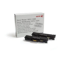 Xerox 3052/3260/3225 toner twinpack black ORIGINAL (106R02782) Nyomtatók, másolók, kellékeik Xerox