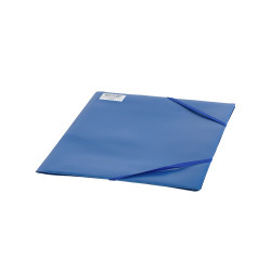 Gumis mappa A4, műanyag Bluering® kék Gumis mappa Bluering