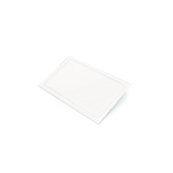 Névkitűző 90x56mm, biztosító tűvel és csiptetővel Bluering®
