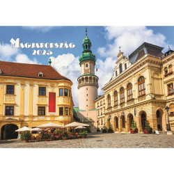 Falinaptár képes 460x320mm, Magyarország Realsystem 2026. Falinaptár Realsystem
