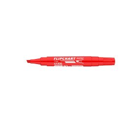 Flipchart marker vízbázisú 1-4mm, vágott Artip 12XXL piros