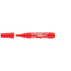 Flipchart marker vízbázisú 1-4mm, vágott Artip 12XXL piros Flipchart marker Ico