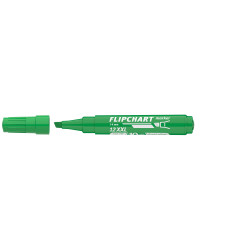 Flipchart marker vízbázisú 1-4mm, vágott Artip 12XXL zöld Flipchart marker Ico