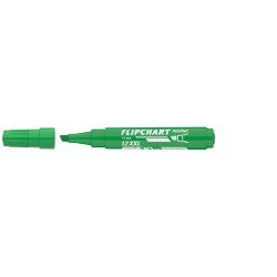 Flipchart marker vízbázisú 1-4mm, vágott Artip 12XXL zöld Flipchart marker Ico