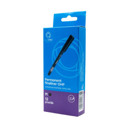 Rostirón, tűfilc alkoholos 1mm, OHP Bluering® M fekete