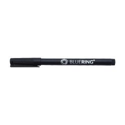 Rostirón, tűfilc alkoholos 1mm, OHP Bluering® M fekete Író- irodaszer, papíráru Bluering