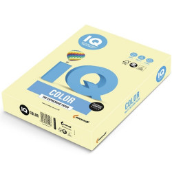 Másolópapír, színes, A3, 160g. IQ YE23 250 ív/csomag, pasztell sárga Író- irodaszer, papíráru IQ