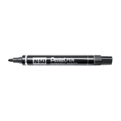Alkoholos marker fém testű 4,3mm kerek hegyű N50-AE Pentel Extreme fekete Író- irodaszer, papíráru Pentel