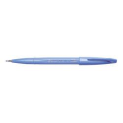Ecsettoll, kalligrafikus hajlékony hegyű, Pentel SES15C-S világoskék Dekormarker Pentel