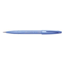 Ecsettoll, kalligrafikus hajlékony hegyű, Pentel SES15C-S világoskék Dekormarker Pentel