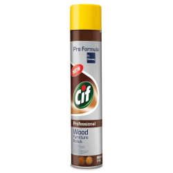 Bútorápoló aerosol 400 ml Wood Furniture Polish Professional Cif Bútortisztítók Cif