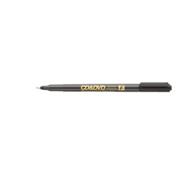 Alkoholos marker 0,5mm, CD/DVD F Ico, fekete
