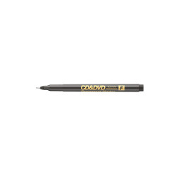Alkoholos marker 0,5mm, CD/DVD F Ico, fekete