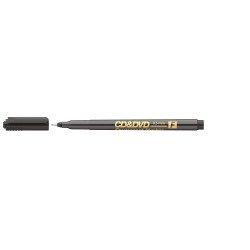 Alkoholos marker 0,5mm, CD/DVD F Ico, fekete Író- irodaszer, papíráru Ico