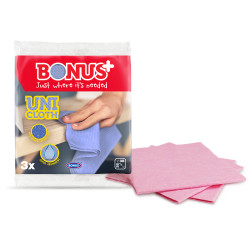 Törlőkendő kevertszálas 3 db/csomag Uni Bonus_B179