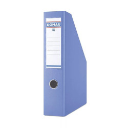 Iratpapucs 7,5cm,lapraszerelt, PP/karton, Donau, világoskék