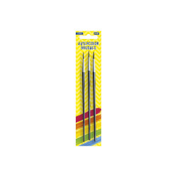 Ecsetkészlet, 6, 8, 10, aquarell Educa 251 bliszteres Ecset Educa