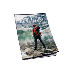 Füzet A4, 40lap, kockás 80g. Connect Matt + UV lakk borító, Író- irodaszer, papíráru Connect