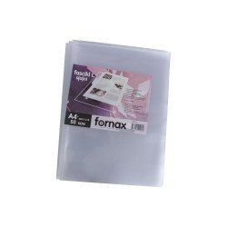 Genotherm `L` A4, 100 micron víztiszta, felül-oldalt nyitható, 50 db/csomag, Fornax Író- irodaszer, papíráru Fornax