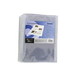 Genotherm lefűzhető A4, 150 micron, víztiszta Fornax 100 dbcsomag, Író- irodaszer, papíráru Fornax