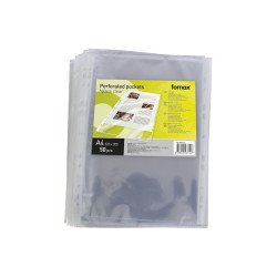 Genotherm lefűzhető A4, 130 micron, víztiszta XL( 223x300mm,) Fornax 50 dbcsomag, Író- irodaszer, papíráru Fornax