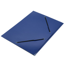 Gumis mappa A4, 400g. karton Fornax Glossy kék Gumis mappa Fornax