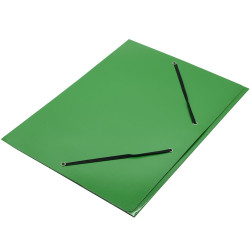 Gumis mappa A4, 400g. karton Fornax Glossy zöld Gumis mappa Fornax