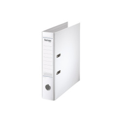 Iratrendező A4, 8cm, Fornax Master fehér Iratrendező Fornax Master