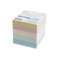 Kockatömb ragasztott, 9x9x9cm, Fornax pasztell Író- irodaszer, papíráru Fornax