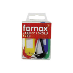 Kulcstartó Fornax BC-13 6 db műanyag dobozban Író- irodaszer, papíráru Fornax