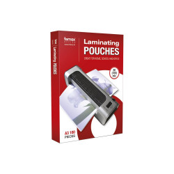 Lamináló fólia A3, 80 micron ( 303x426mm) 100 db/doboz, Fornax Irodatechnika, kellékei Fornax