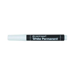 Rostirón, filctoll, vízbázisú 2,5mm, kerek hegyű, Centropen 8586 fehér Író- irodaszer, papíráru Centropen