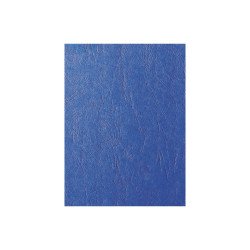 Hátlap, A4, 250 g. matt bőrhatású 100 db/csomag, Fornax, kék Irodatechnika, kellékei Fornax