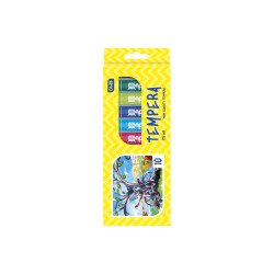 Tempera 10x7,5ml, készlet, Educa karton dobozban Író- irodaszer, papíráru Educa