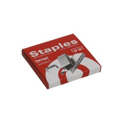 Tűzőkapocs No.10, 1000 db/doboz, Fornax Irodatechnika, kellékei Fornax