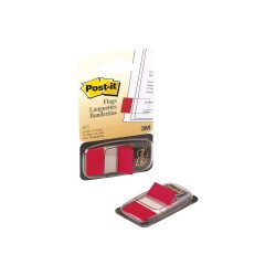 Jelölőcímke 25,4x43,2mm, 50lap, műanyag, 3M 680-1 piros Író- irodaszer, papíráru 3M