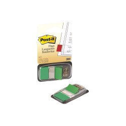 Jelölőcímke 25,4x43,2mm, 50lap műanyag, 3M 680-3 zöld Író- irodaszer, papíráru 3M