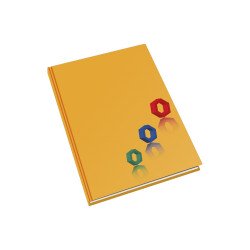 Beírókönyv A4, 192lap, Educa egyszínű vonalas