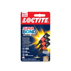 Pillanatragasztó 3x1g Loctite Super Bond Power Gél Mini Trio
