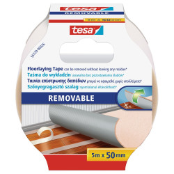 Ragasztószalag kétoldalas, 50mmx5m szöveterősítésű, visszaszedhető Tesa Javítás, ragasztás, csomagolás Tesa