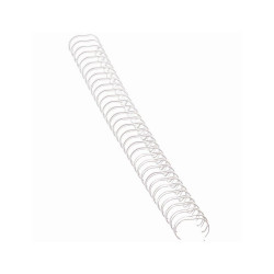 Fém spirál 3:1, 14mm, 101-120lap, Fellowes® 100 db/doboz, fekete Irodatechnika, kellékei Fellowes