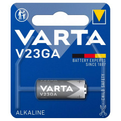 Elem A23 12V-os alkáli riasztó elem Varta Elem, akkumulátor, töltő Varta