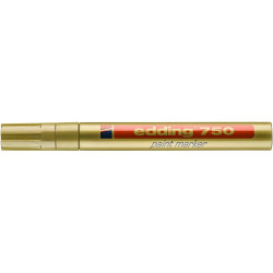 Lakkmarker 2-4mm, kerek Edding 750 arany