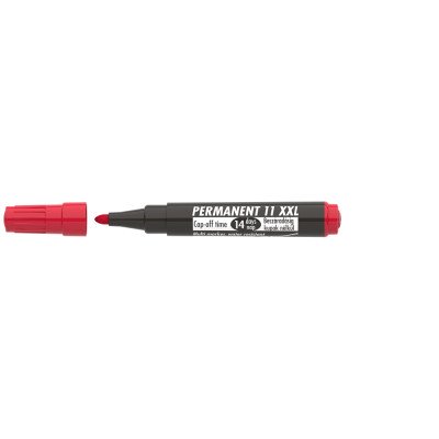 Alkoholos marker 3mm, kerek Ico 11XXL piros