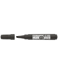 Alkoholos marker 1-4mm, vágott Ico 12XXL fekete Író- irodaszer, papíráru Ico