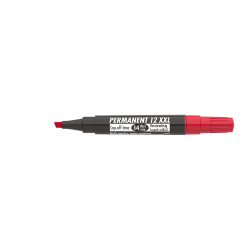Alkoholos marker 1-4mm, vágott Ico 12XXL piros