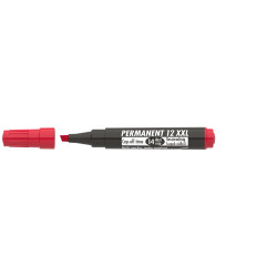 Alkoholos marker 1-4mm, vágott Ico 12XXL piros Író- irodaszer, papíráru Ico