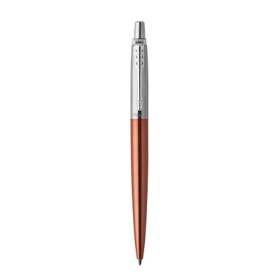 Golyóstoll Chelesa narancs/fém test, ezüst klipsz 1953189 Parker Royal Jotter, írásszín kék