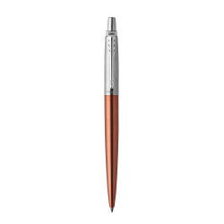 Golyóstoll Chelesa narancs/fém test, ezüst klipsz 1953189 Parker Royal Jotter, írásszín kék Golyóstoll Parker